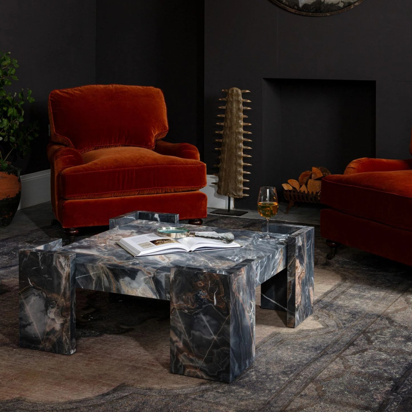Harper Black Coffee Table